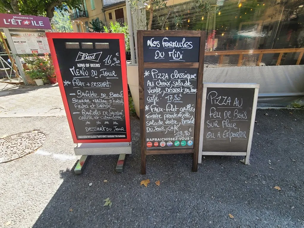 Menu_Brasserie de l'Etoile_Buis-les-Baronnies_immagine_1