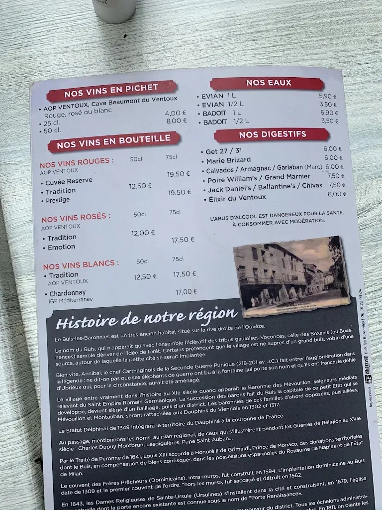 Menu_Brasserie de l'Etoile_Buis-les-Baronnies_immagine_4