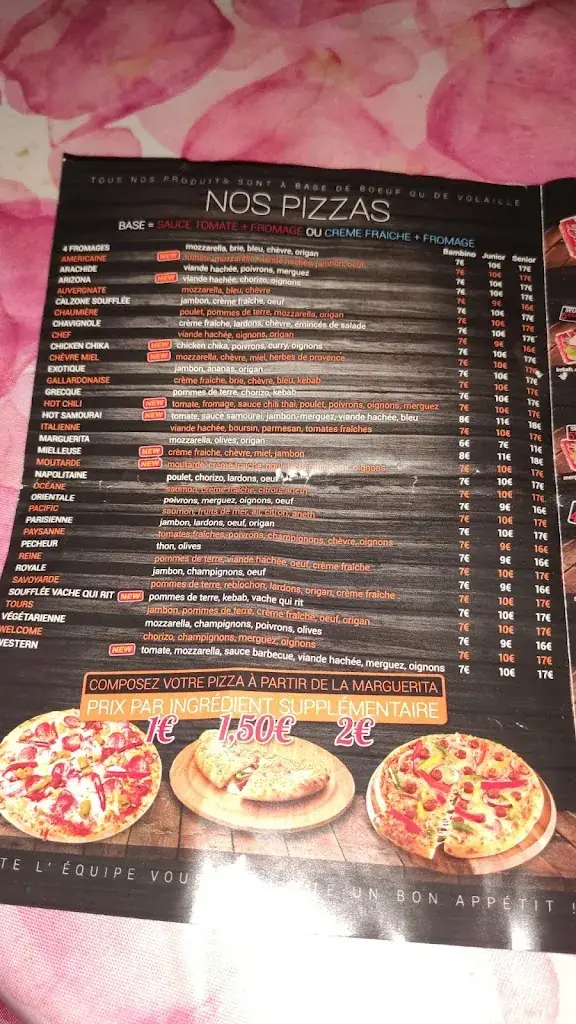 Menu_Welcome Pizzeria Gallardon_Gallardon_image_4