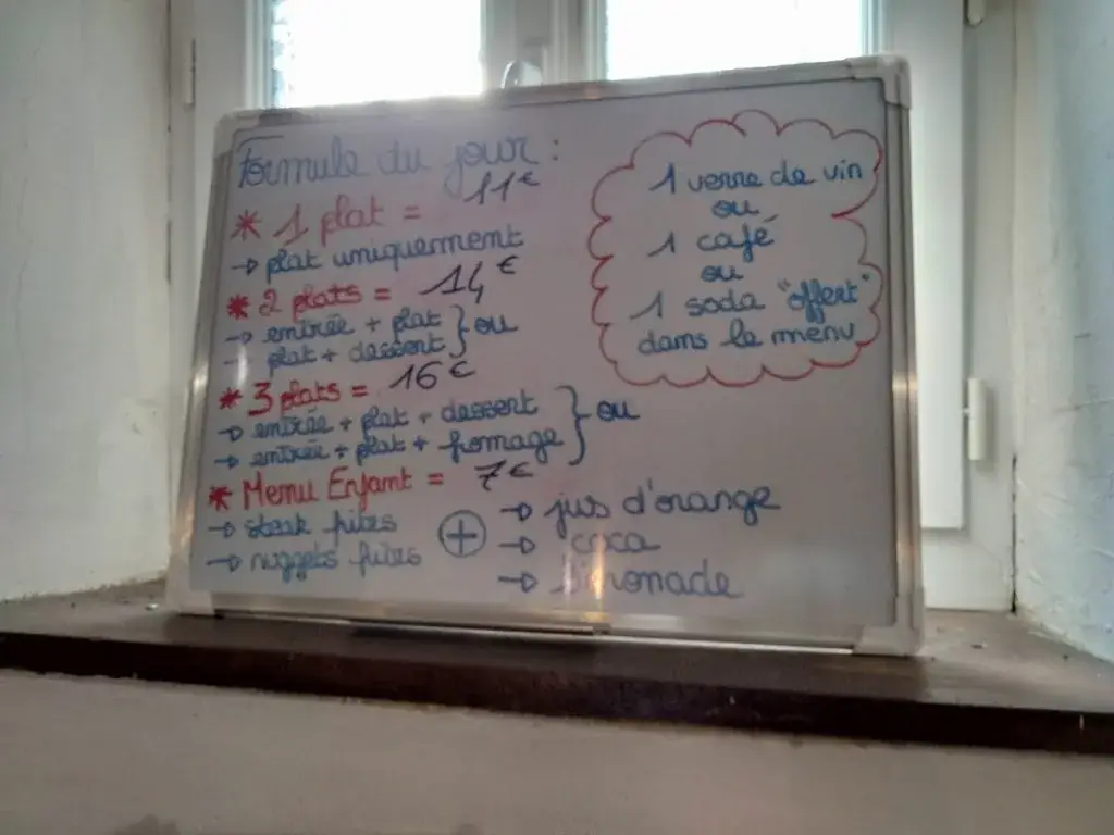 Menu_Le Relais de Chambord_Huisseau-sur-Cosson_image_3