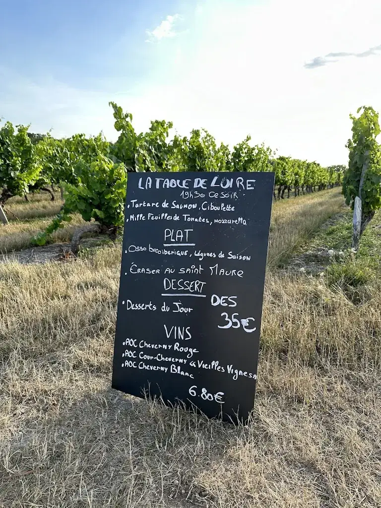Menu_La Table de Loire_Huisseau-sur-Cosson_image_2