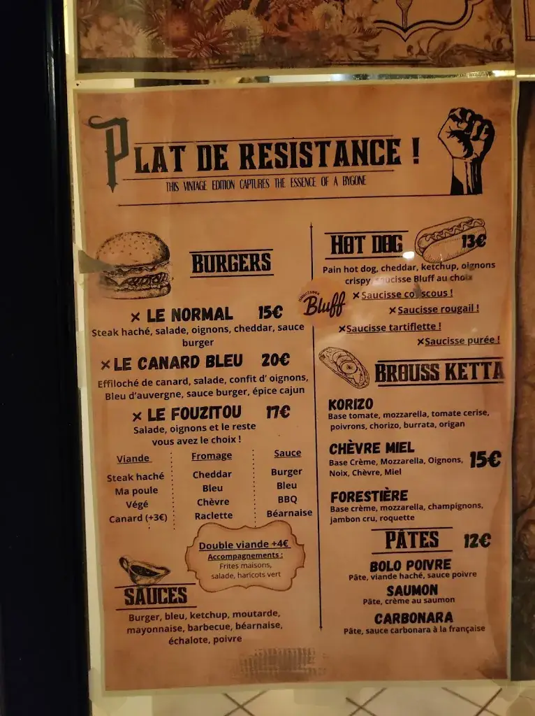 Menu_La Grange | Pub anglais & brasserie traditionnelle_Saint-Outrille_image_1