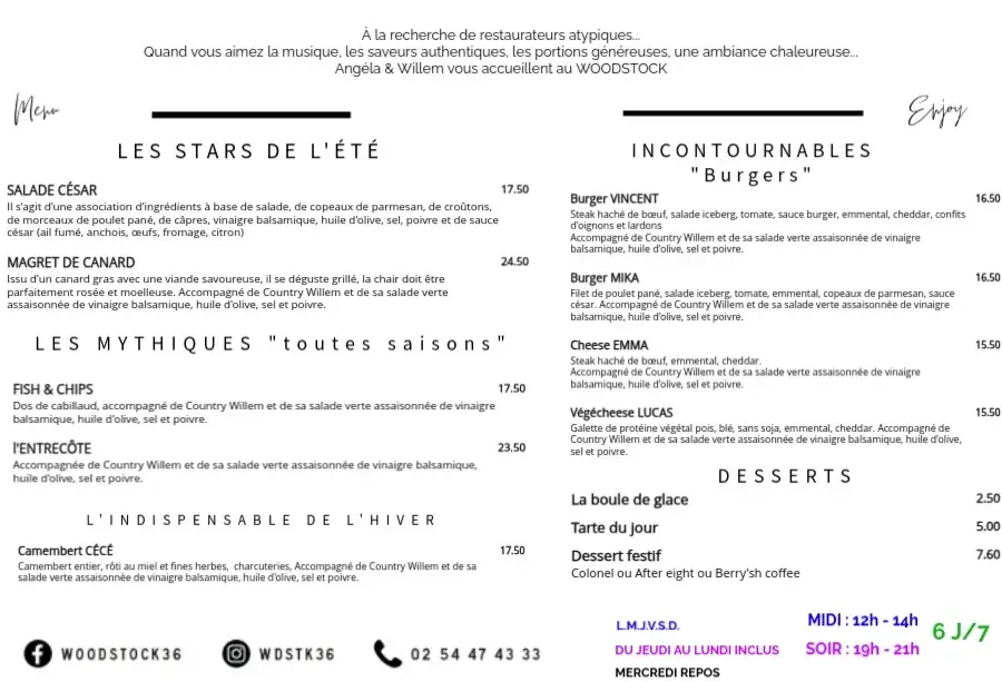 Menu_WOODSTOCK_Éguzon-Chantôme_image_1
