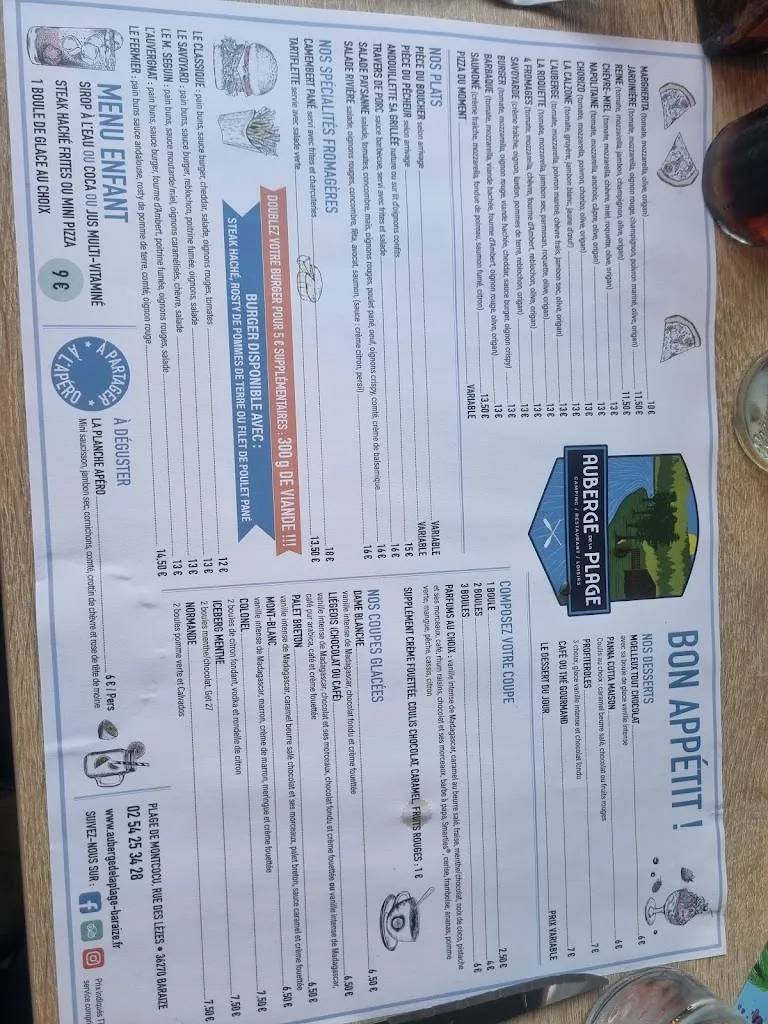 Mike Harvey_Auberge de la Plage_Baraize_review