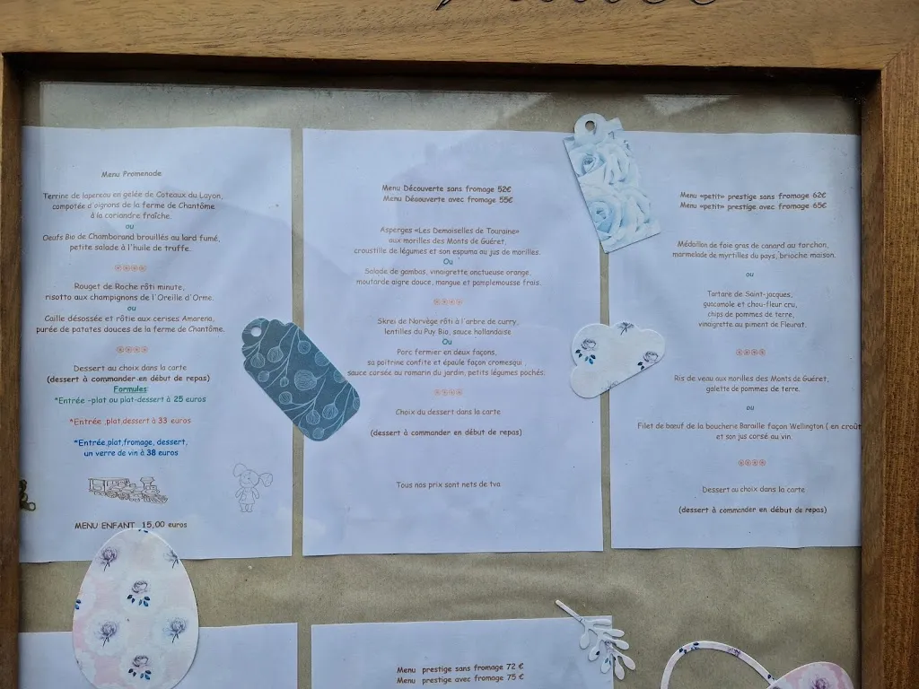 Menu_L'Auberge de la Vallée_Crozant_immagine_3