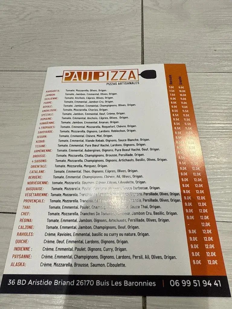 Menu_Paul Pizza_Buis-les-Baronnies_image_4