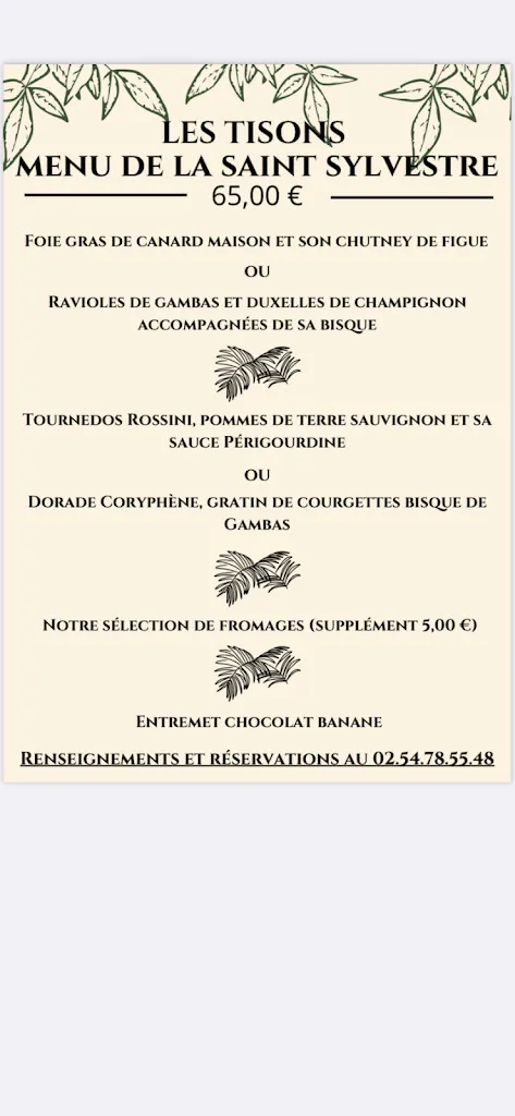 Menu_Les Tisons by Punta Cana_Chaussée-Saint-Victor_image_4