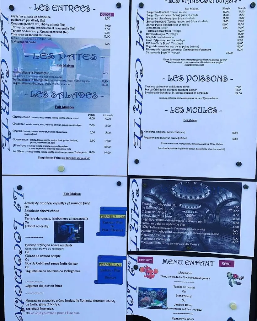 Menu_LA LOCOMOTIVE_Issoudun_image_1