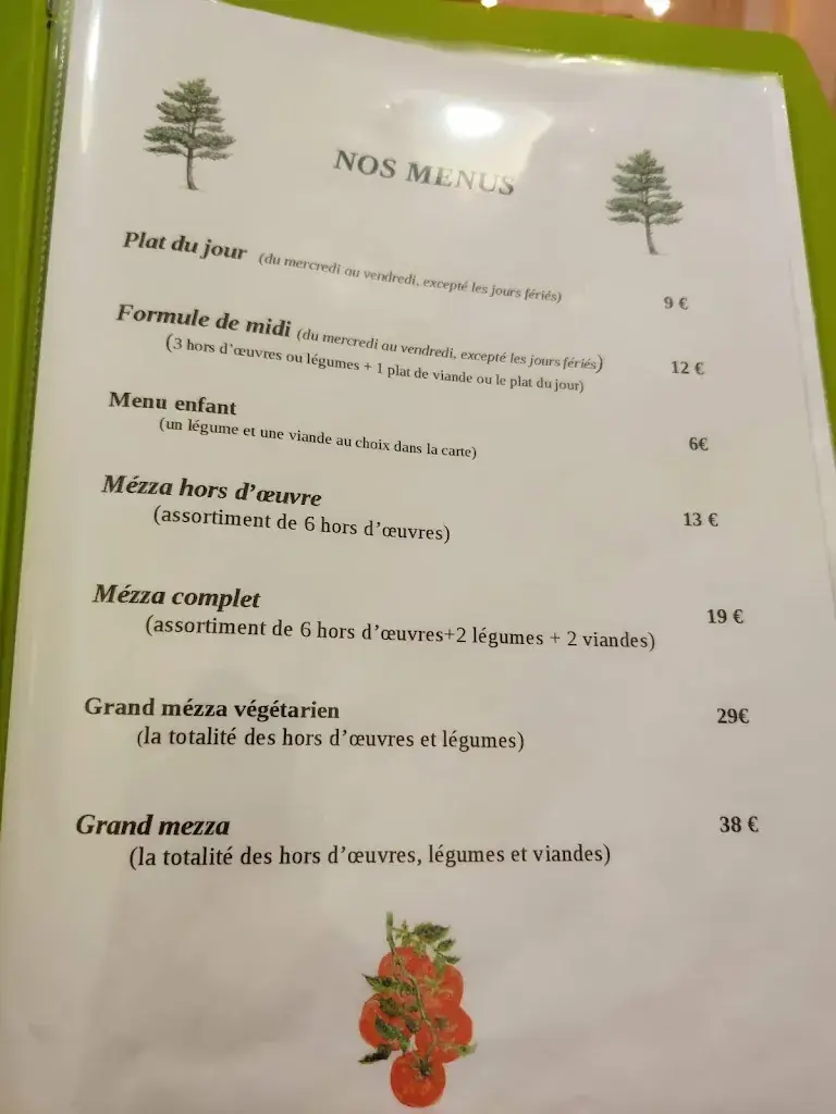 Menu_Le Bon Libanais_Issoudun_image_4