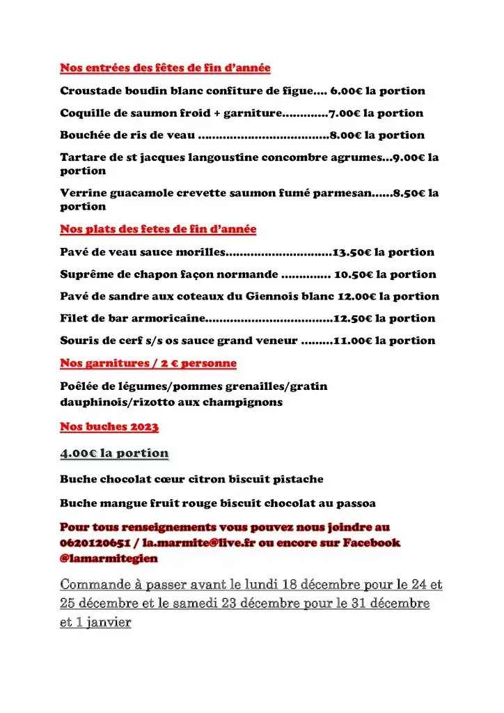 Menu_La Marmite_Gien_image_4