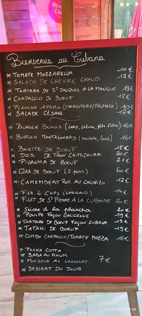 Menu_Cubana Bar'onnies_Buis-les-Baronnies_image_4