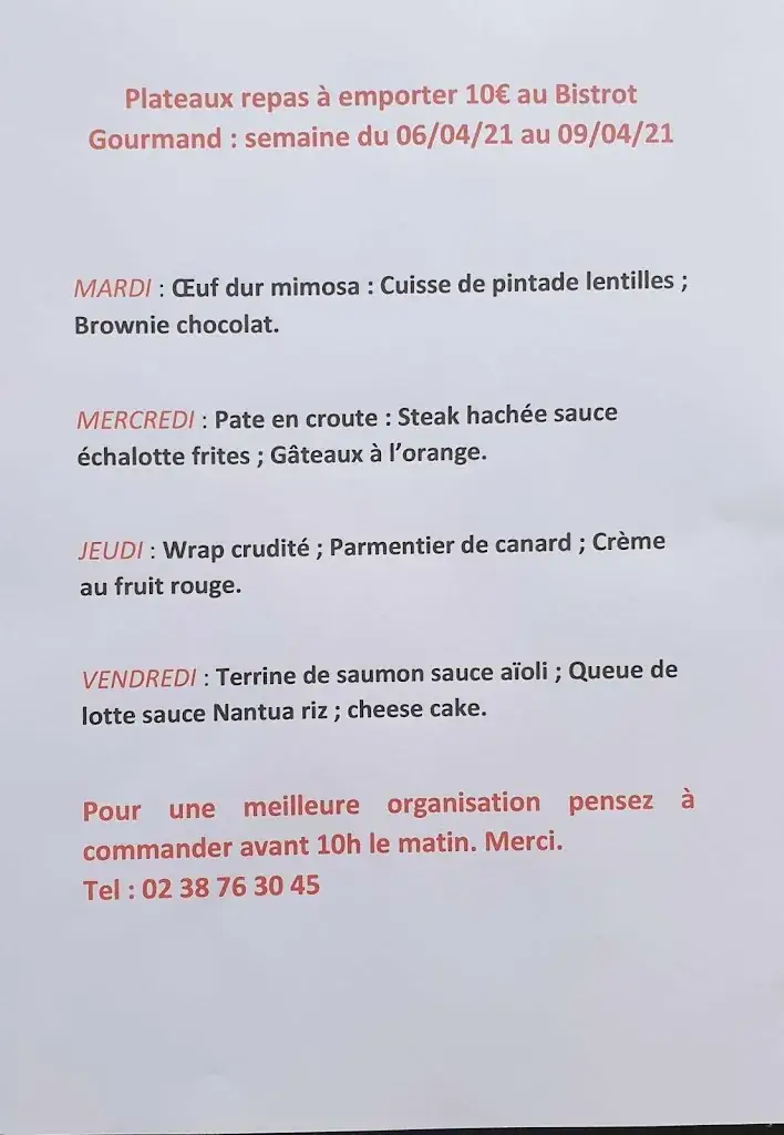 Menu_AU BISTROT GOURMAND_Ferté-Saint-Aubin_image_1