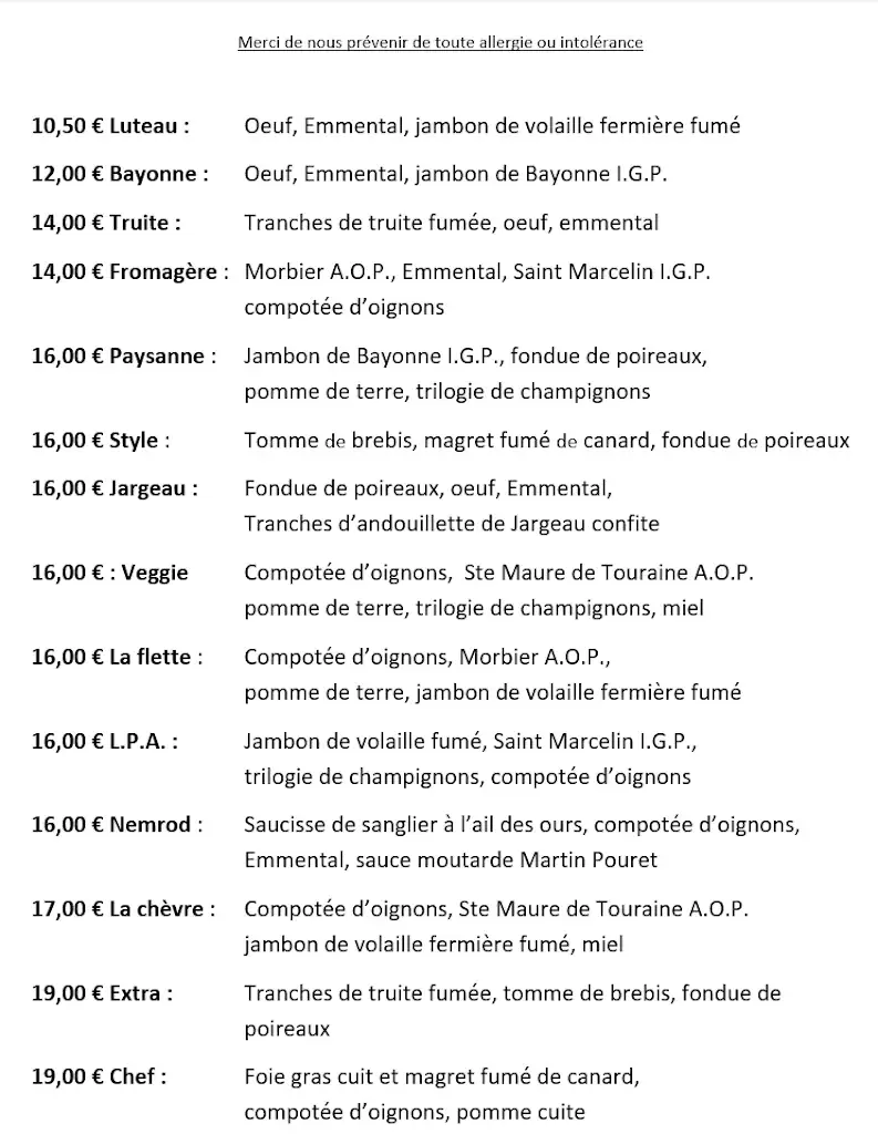 Menu_La Petite Auberge_Ferté-Saint-Aubin_image_2