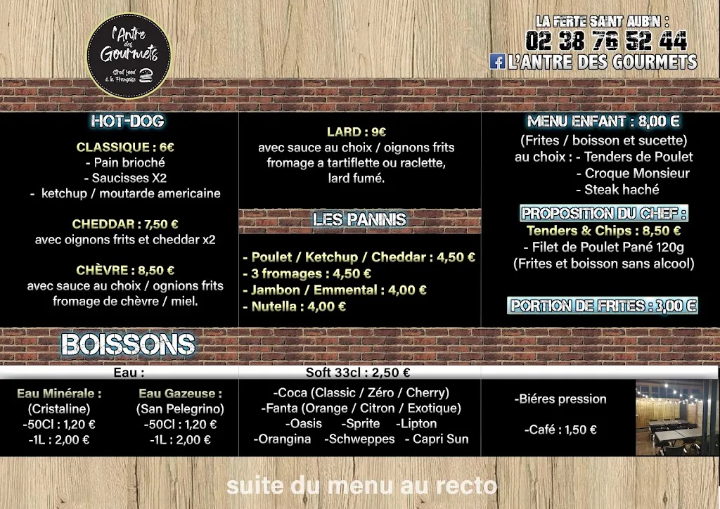 Menu_L'antre des gourmets_Ferté-Saint-Aubin_image_3