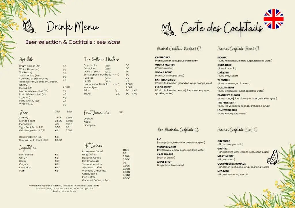 Menu_La Taverne de la Métairie_Ville-aux-Dames_image_3