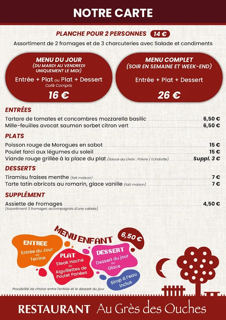 Menü_Au grès des ouches_Morogues_Bild_1