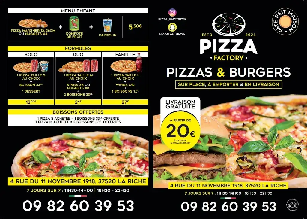 Menu_Pizza Factory La Riche_Riche_image_3