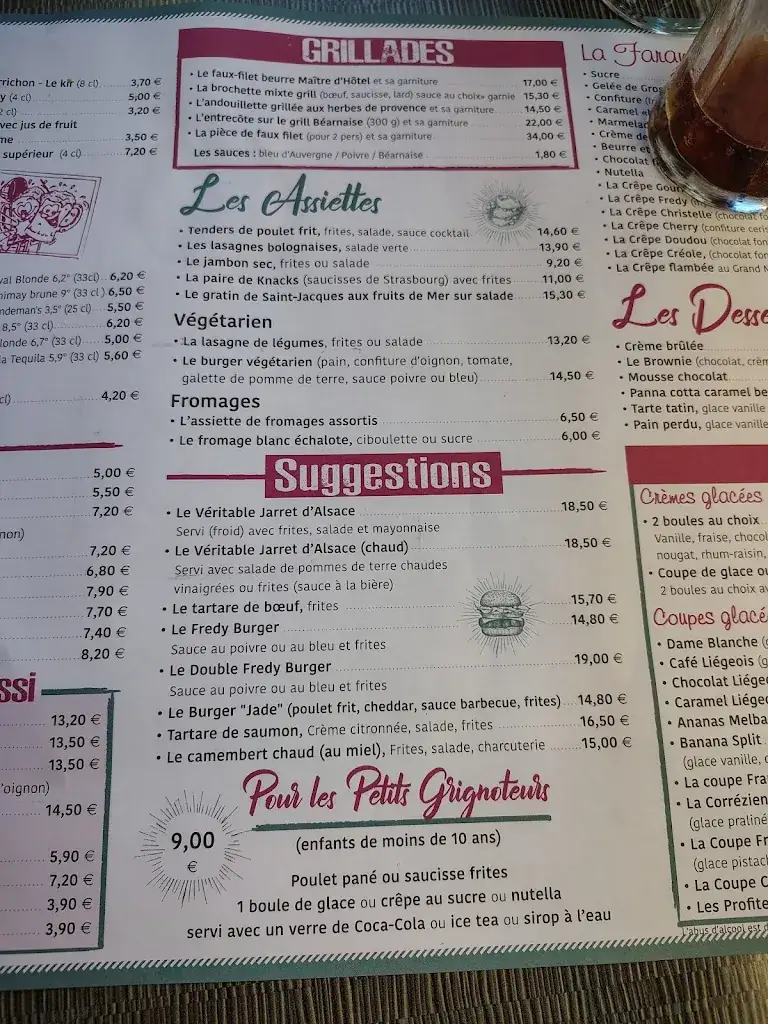 Menu_Fredy Brasserie_Châtre_image_1