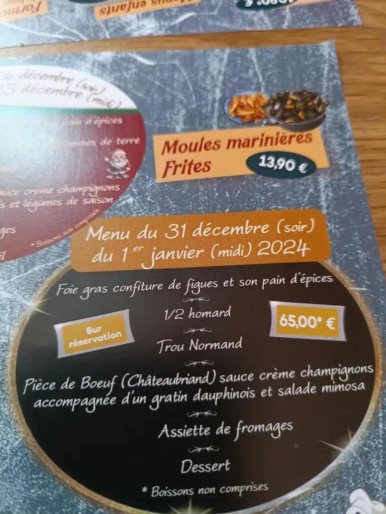 Menu_Restaurant Bar Club Le Duplex La Châtre_Châtre_image_2