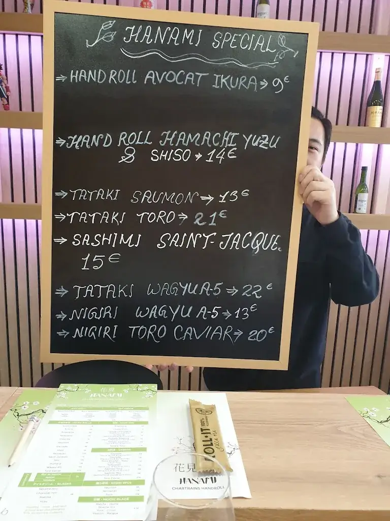 Menu_HANAMI CHARTRAINS HANDROLL_Chartres_image_1