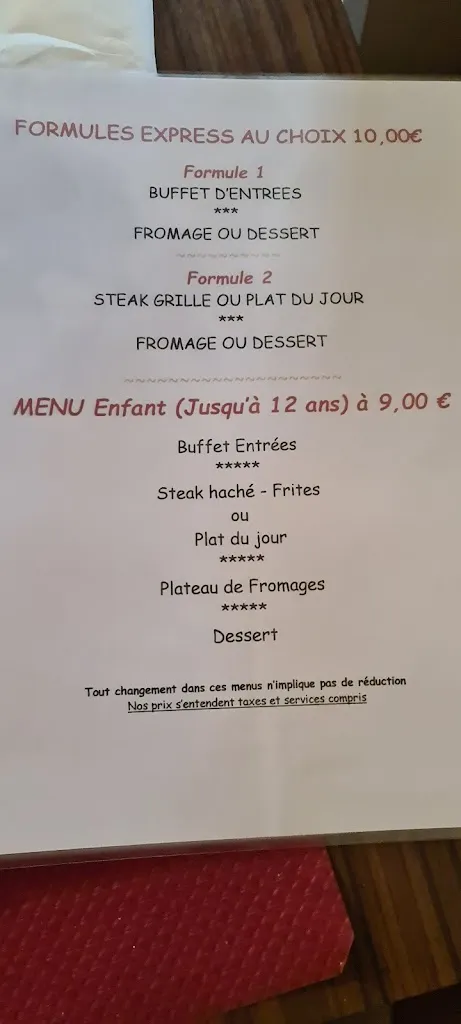 Menu_Bar-Restaurant Les Terres Noires_Saint-Maur_image_2