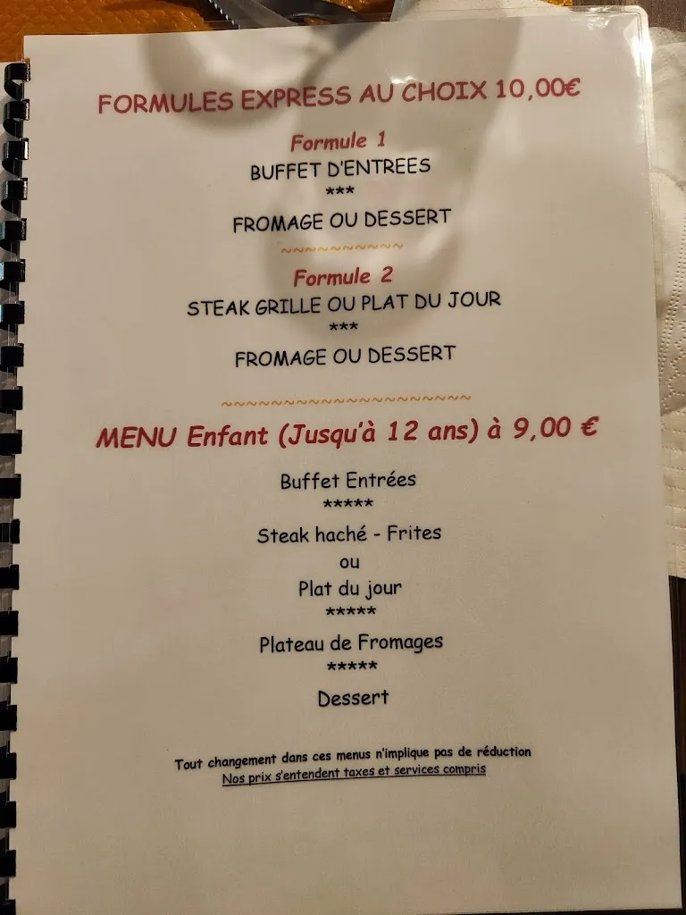 Menu_Bar-Restaurant Les Terres Noires_Saint-Maur_image_3