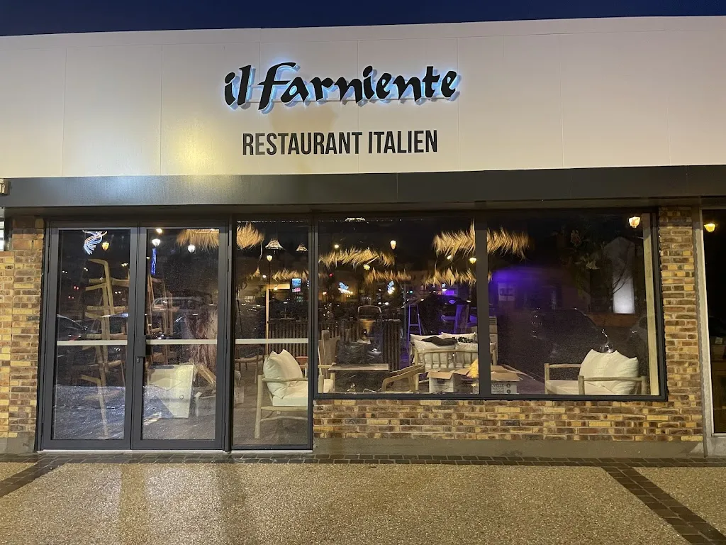 Il farniente restaurant in Coudray-Montceaux