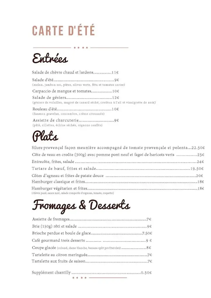 Menu_Le gourmet de Mareuil_Mareuil-sur-Cher_image_2