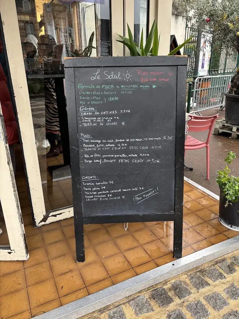 Menu_Le Soleil de Maintenon_Maintenon_image_1