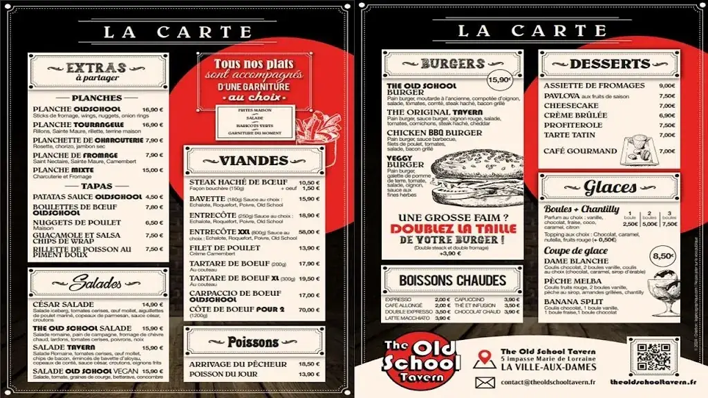 Menu_THE OLD SCHOOL TAVERN_Ville-aux-Dames_image_2