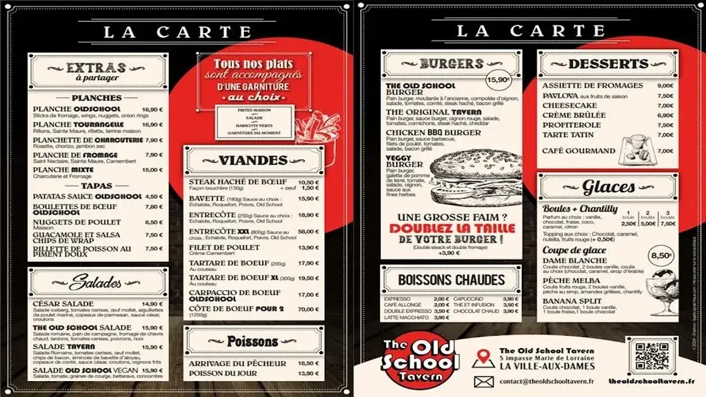 Menu_THE OLD SCHOOL TAVERN_Ville-aux-Dames_image_3