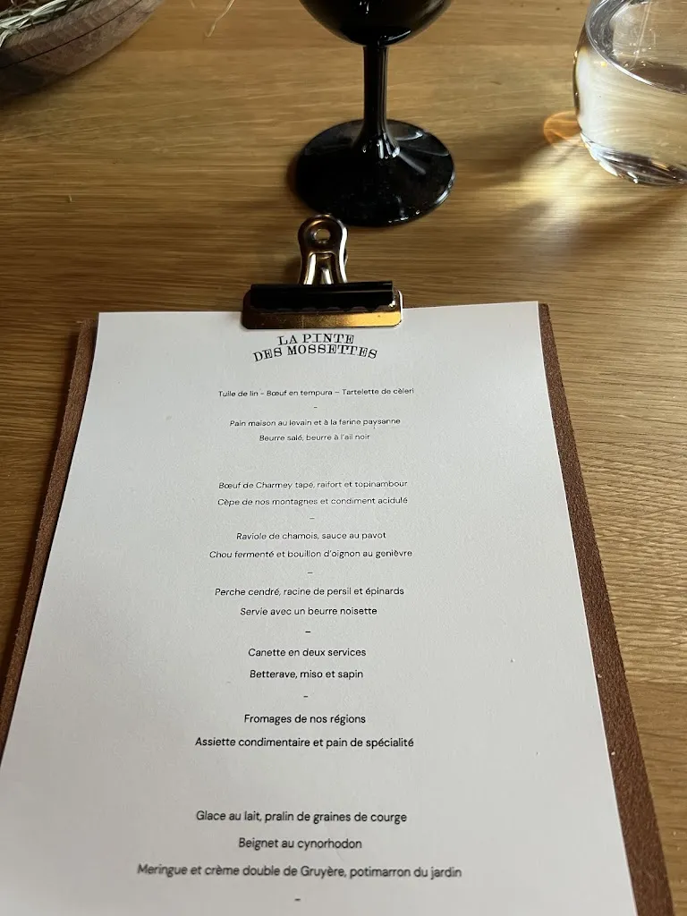 Menu_La Pinte des Mossettes_Cerniat_imagen_3