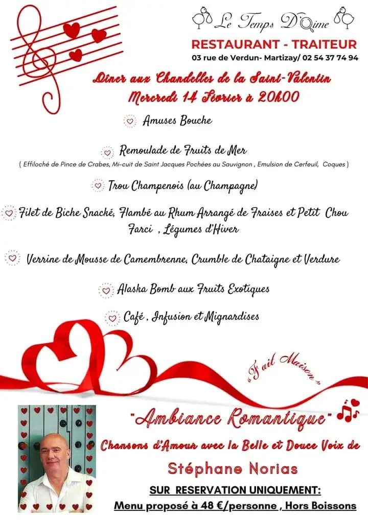 Menu_Restaurant Le Temps D'Aime_Martizay_image_3