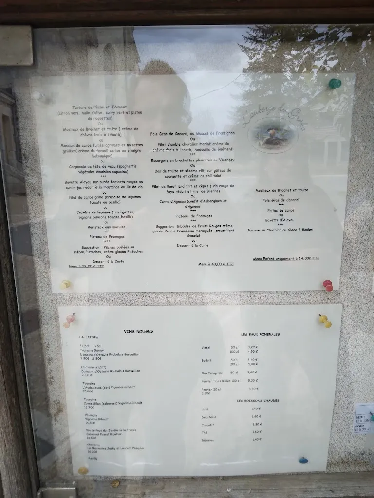 Menu_Auberge du Grèbe_Lureuil_image_2