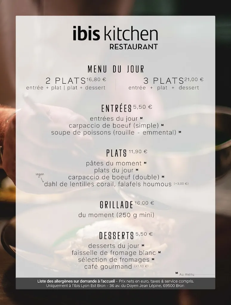 Menu_Ibis kitchen Lyon Est Bron_Bron_image_2