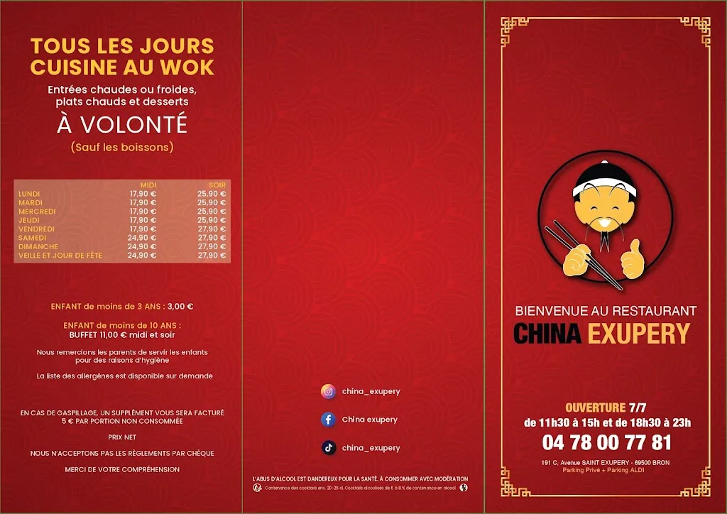 Menu_Restaurant China Exupery_Bron_image_2