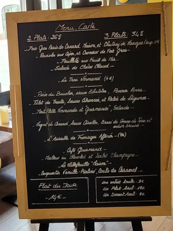 Menu_Le Grand Monarque_Mondoubleau_image_2
