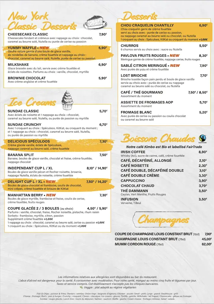 Menu_UNYC Brasserie Chartres - Barjouville_Barjouville_image_1
