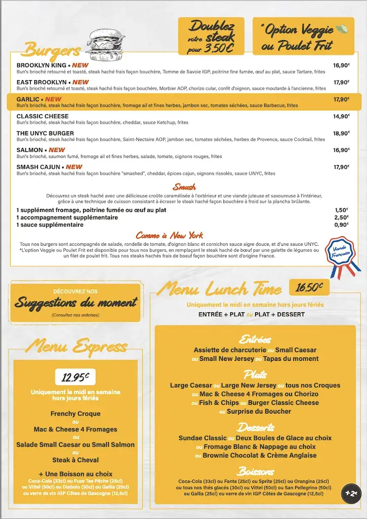 Menu_UNYC Brasserie Chartres - Barjouville_Barjouville_image_3