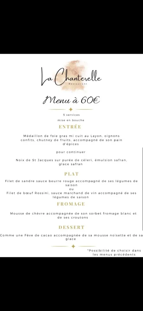 Menü_La Chanterelle_Muides-sur-Loire_Bild_4