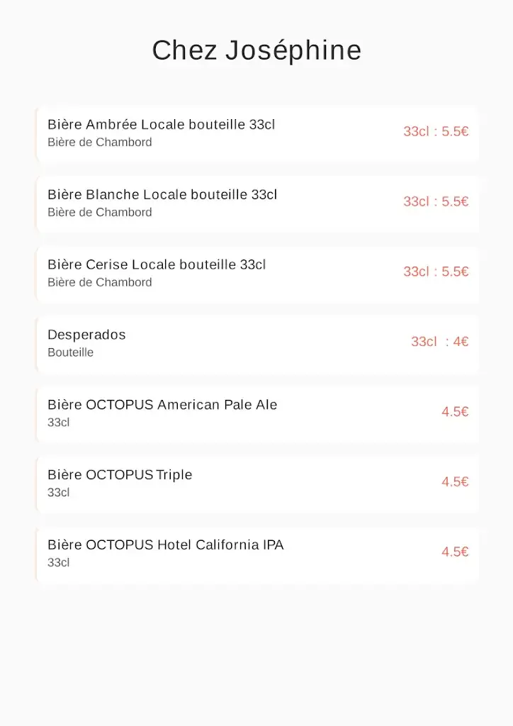 Menu_Guinguette, Snack, « Chez Joséphine »_Courbouzon_image_2