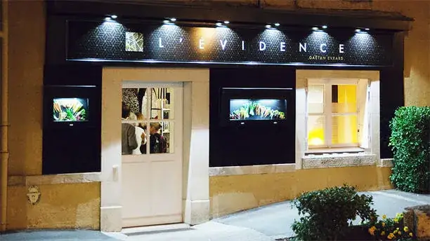 L’Évidence restaurante en Montbazon