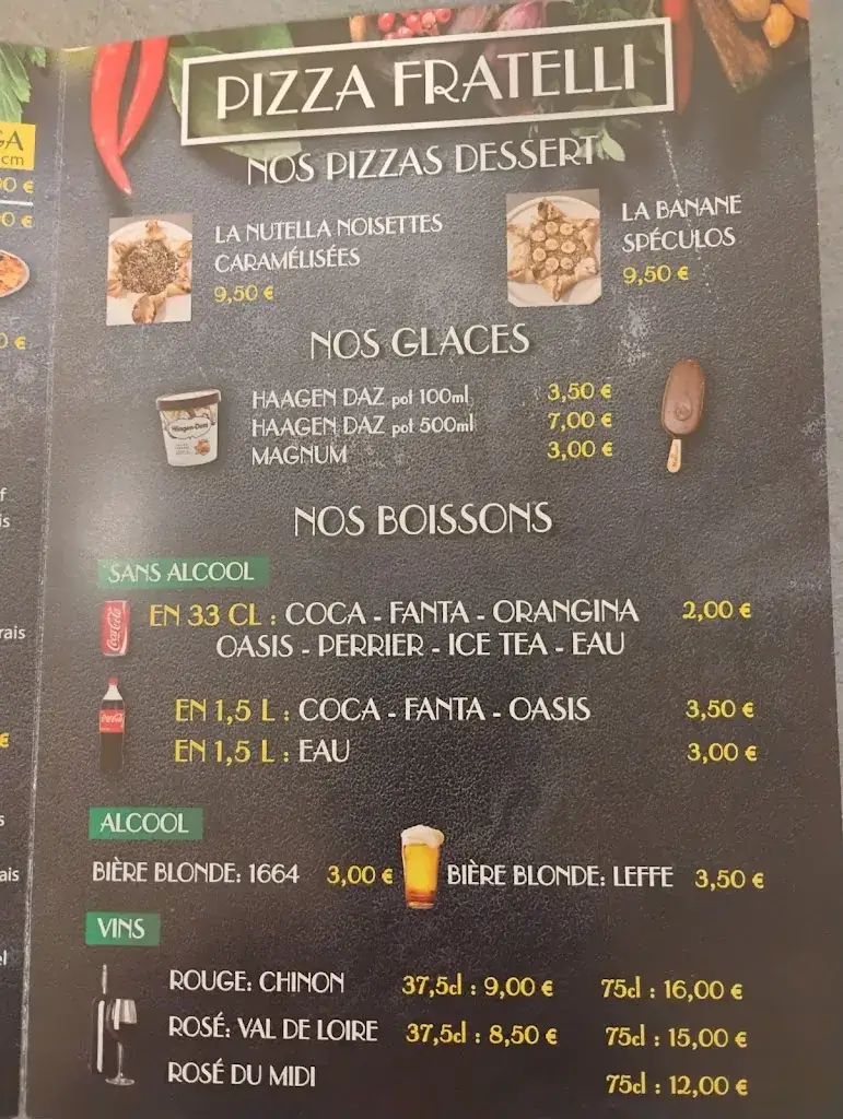 Menu_Pizza Fratelli_Neuillé-Pont-Pierre_image_4