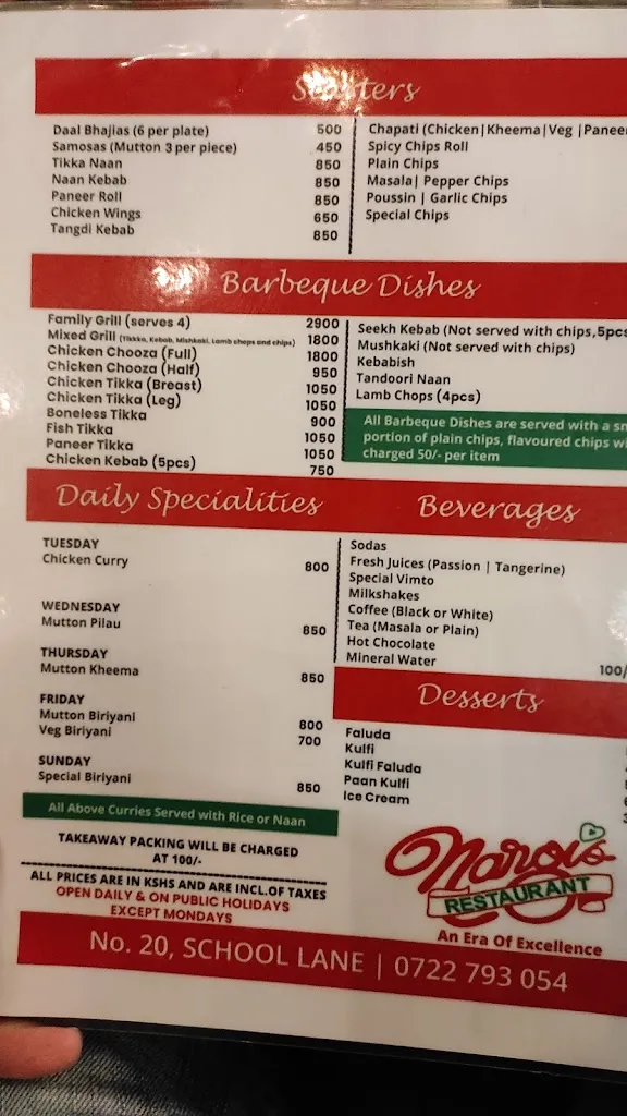 Menu_Nargis Restaurant_Kenya_image_4