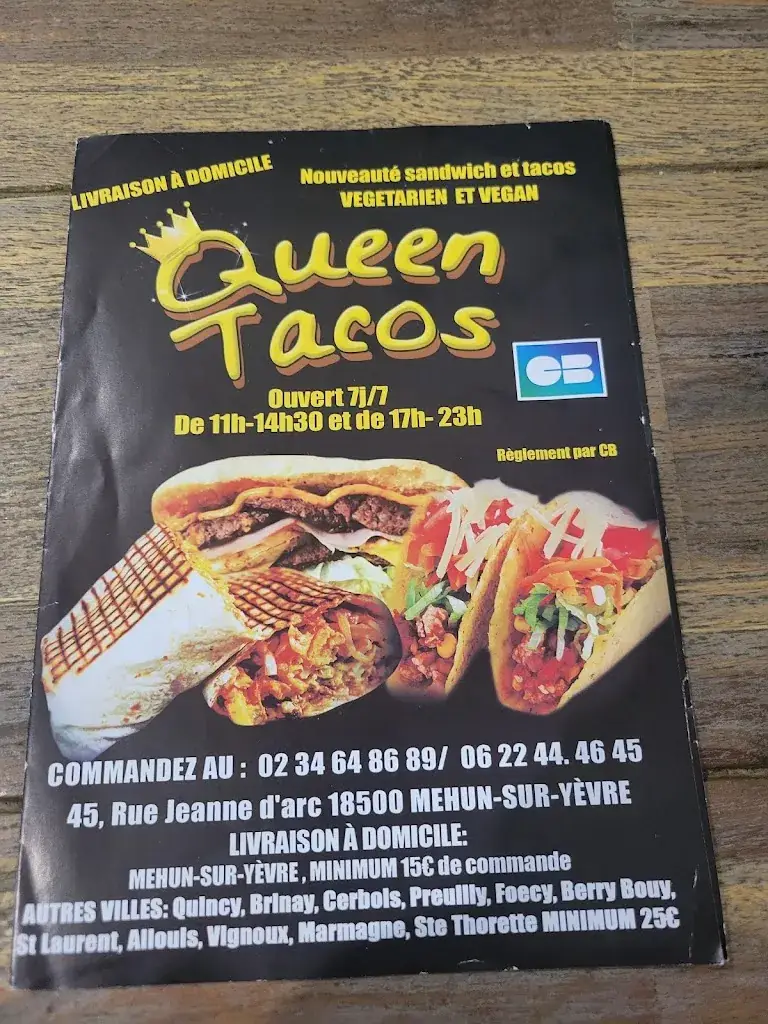 Menu_QUEEN TACOS_Mehun-sur-Yèvre_image_2