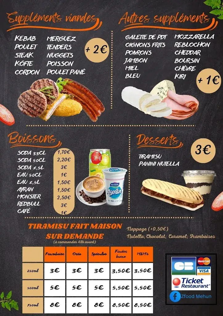 Menu_Z FOOD KEBAB_Mehun-sur-Yèvre_immagine_2