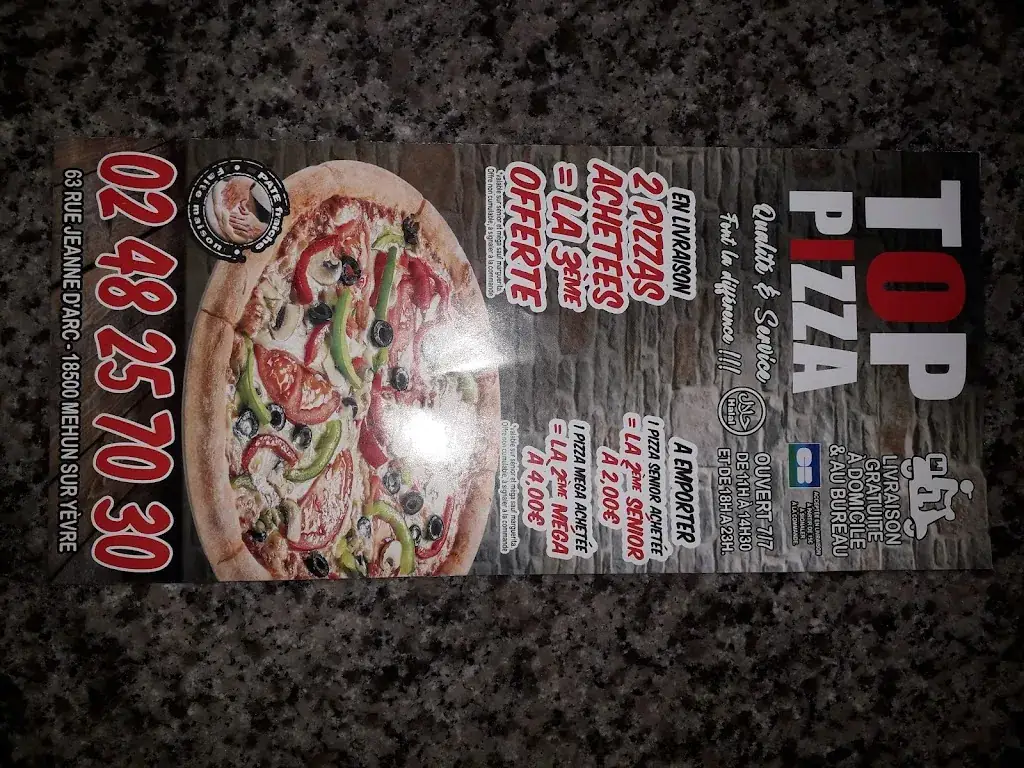 Menu_Top pizza 18_Mehun-sur-Yèvre_image_4