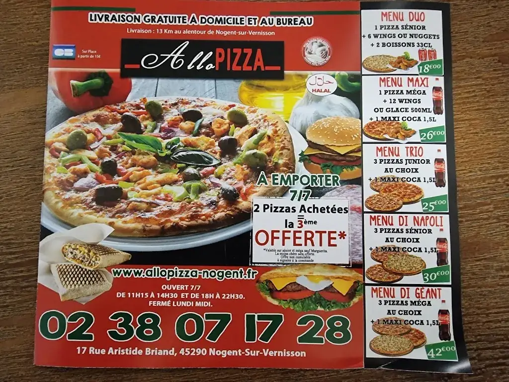 Menü_Allo Pizza_Nogent-sur-Vernisson_Bild_2