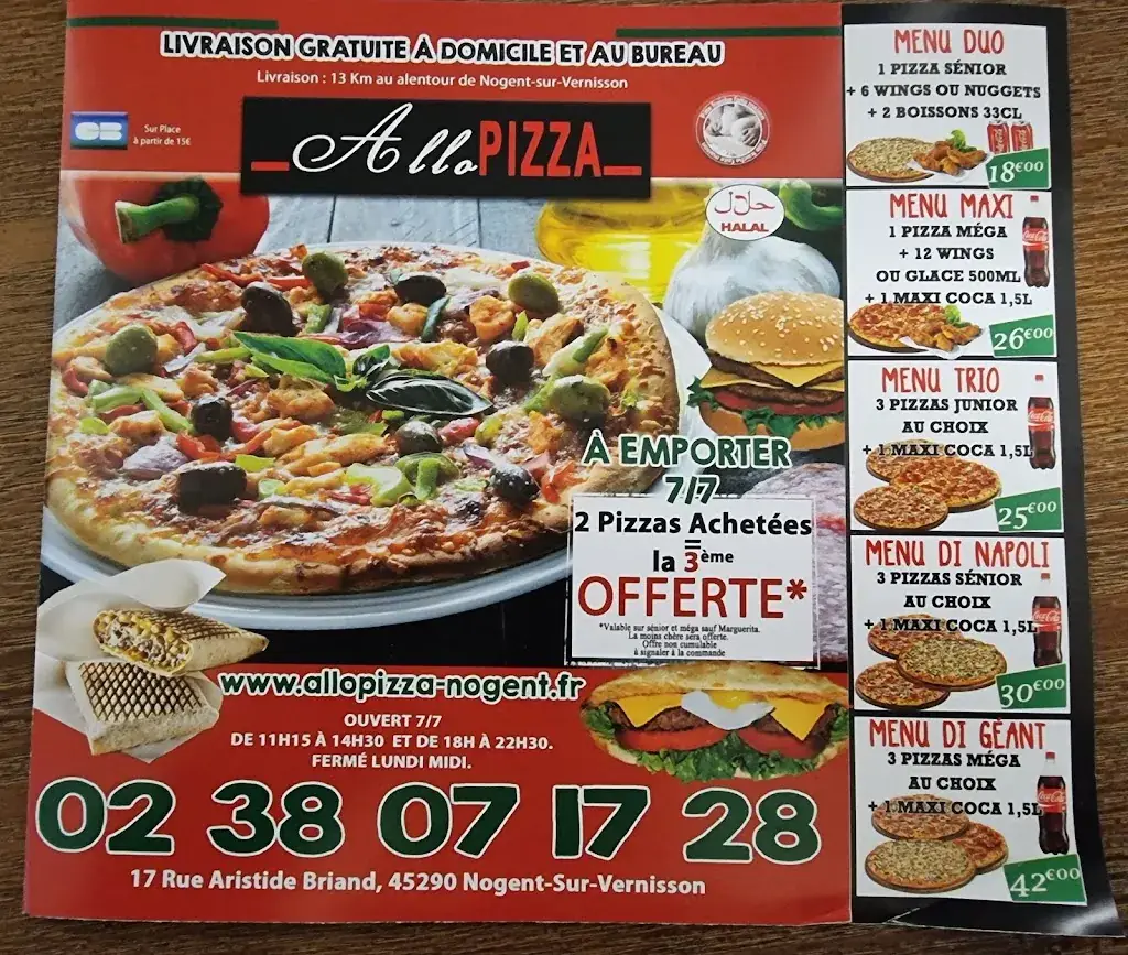 Menü_Allo Pizza_Nogent-sur-Vernisson_Bild_3