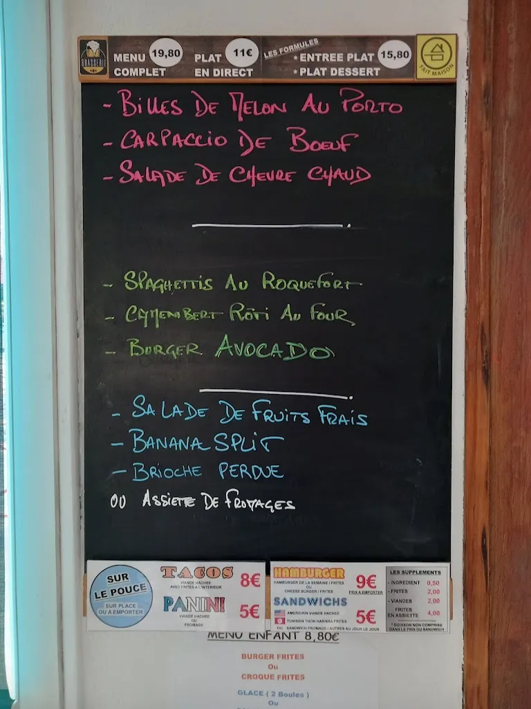 Menu_Hotel - Restaurant De La Gare_45330_image_1